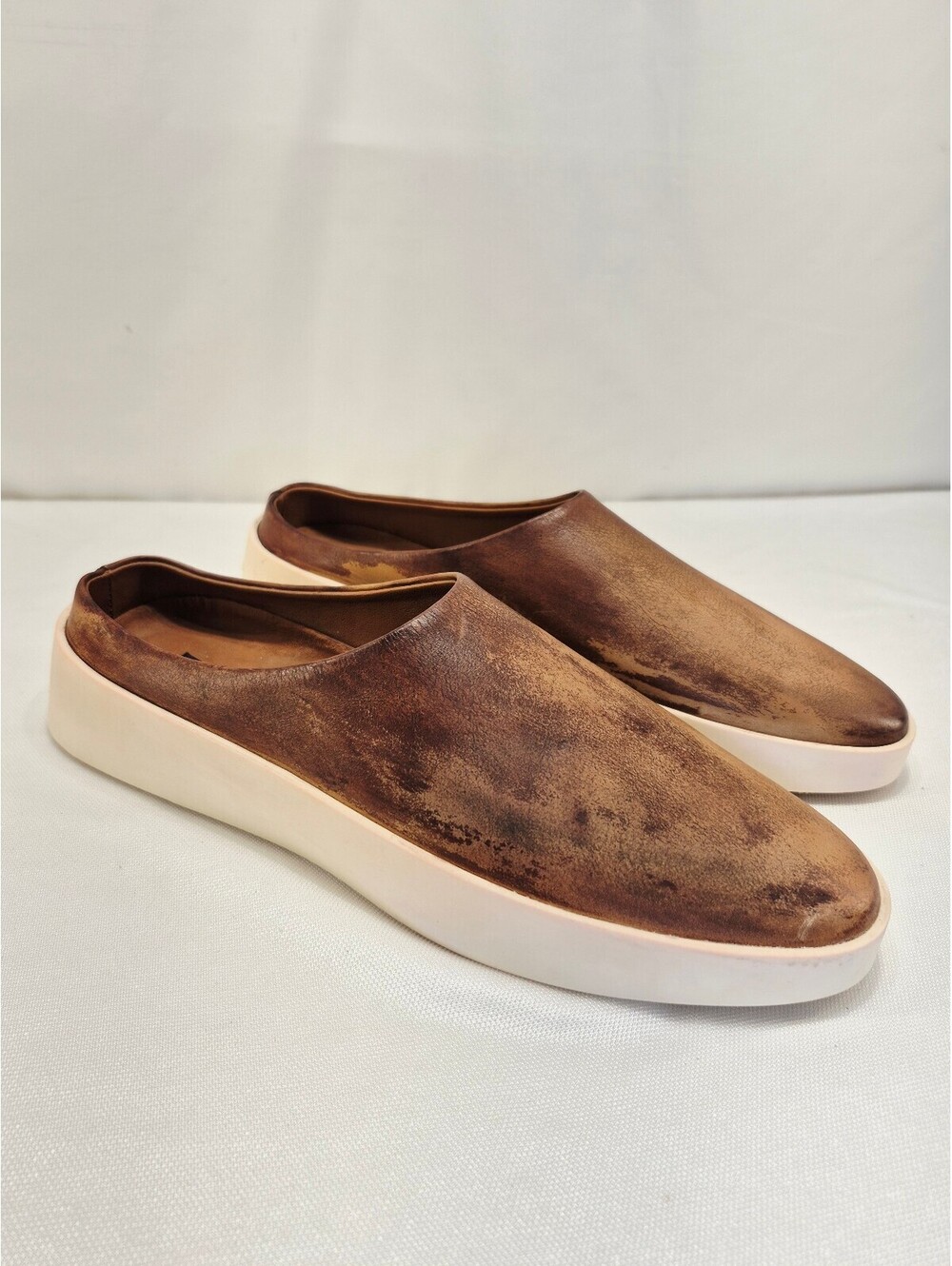 Wolf & Shepherd Cruise Mule with custom distressed color Mens 8.5W
